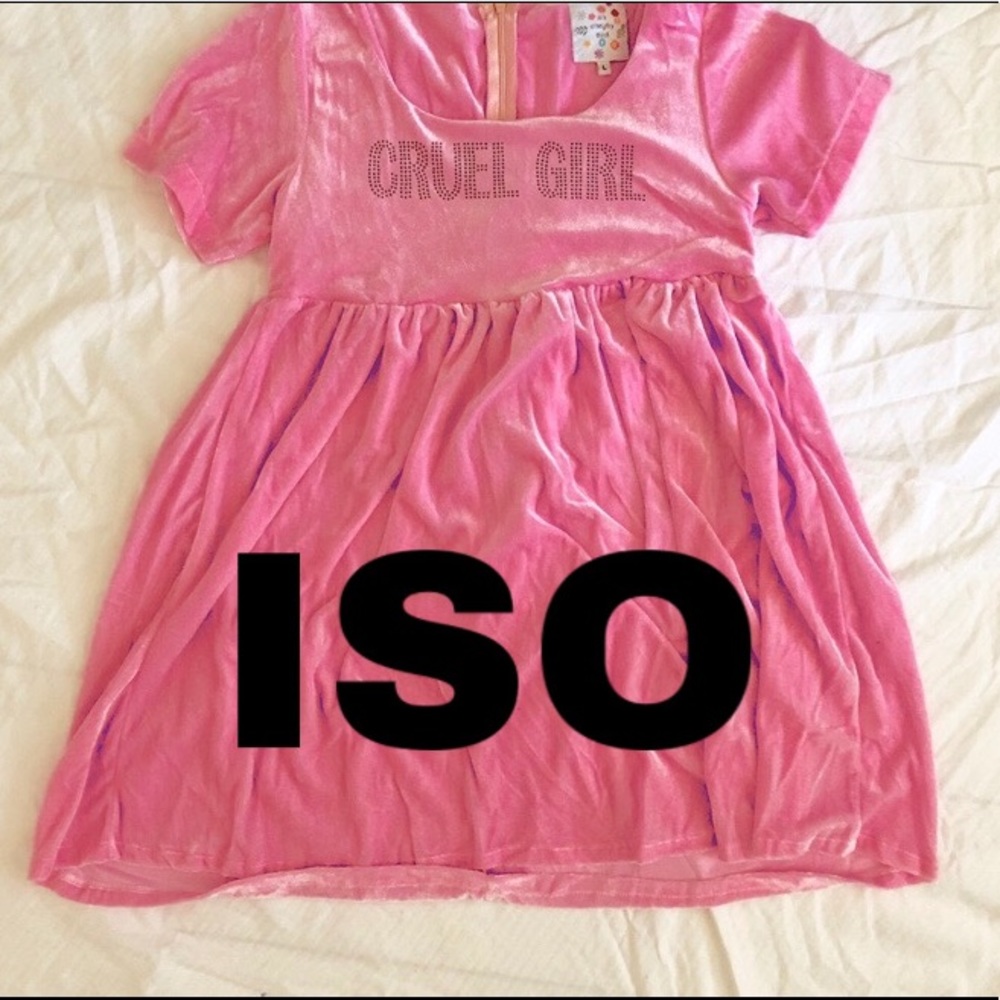 ISO OMIGHTY CRUEL GIRL DRESS